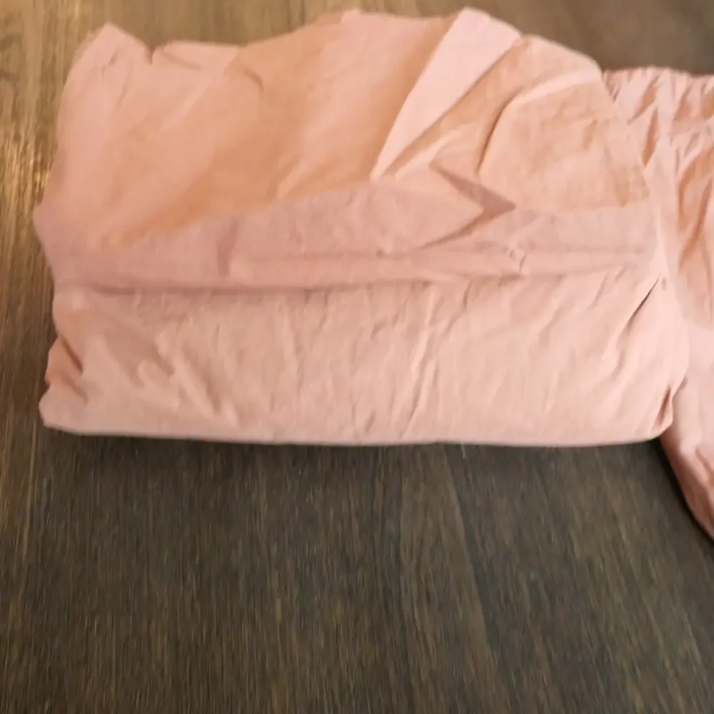 NEW Quince Twin Size Classic Organic Percale Duvet Cover + Shams  Terracotta